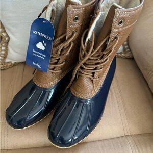 New Jambu waterproof lace up boots